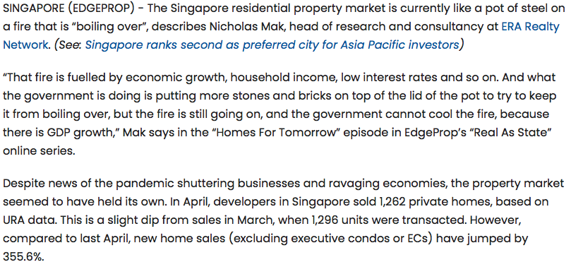 Demand for residential property rises amid dwindling supply